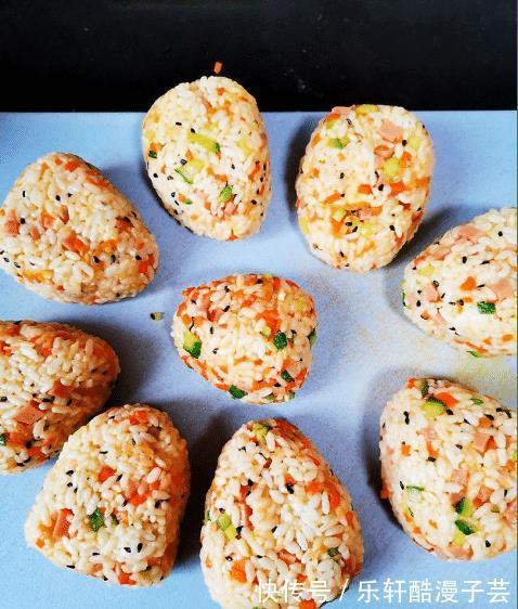 饭团|孩子不爱吃饭怎么办剩米饭做成芝士饭团,孩子抢着吃