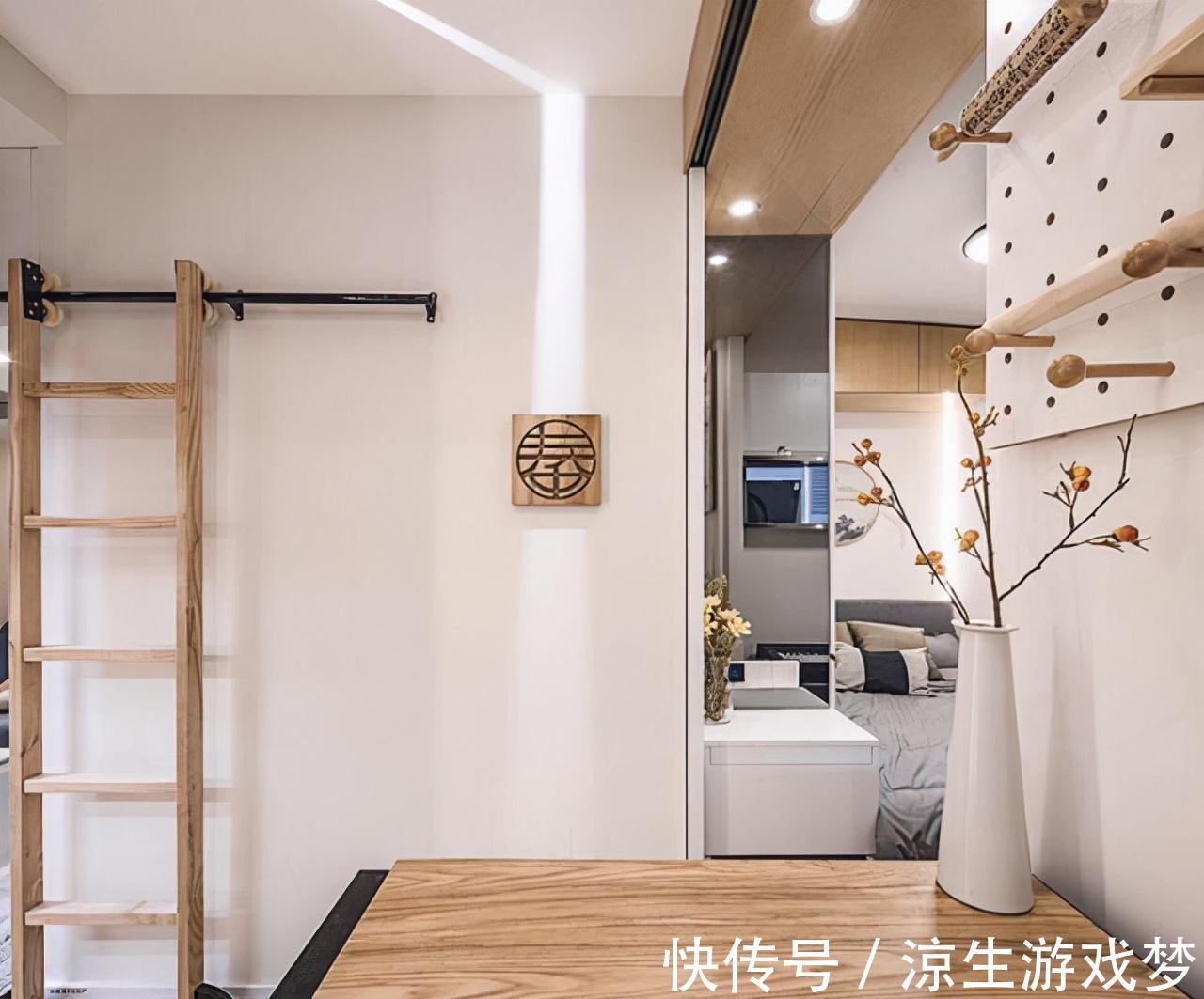 客厅|34平的顶层小家,让北方公婆很不适应,没想到改造之后好舒服!