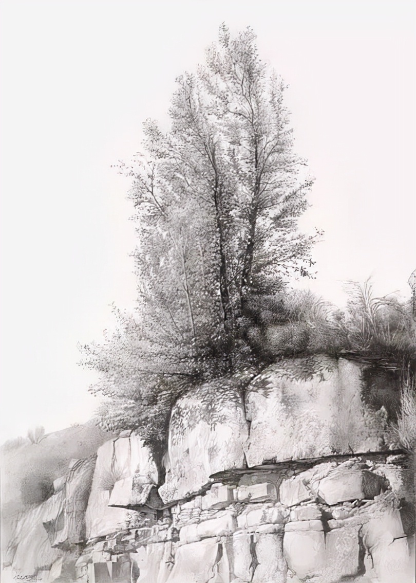 卡洛斯&写实微调的素描风景,艺术家Carlos Castillo Seas作品真是绝了!