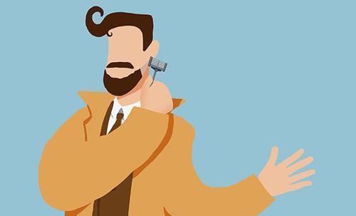 刮胡子的频率，会影响男性寿命忠言劝告三个时间段别刮胡子