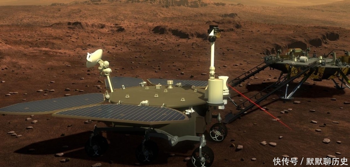 宇宙飞船 对比才明白,登陆火星比登月难,中国首次登陆火星,追上美国40年