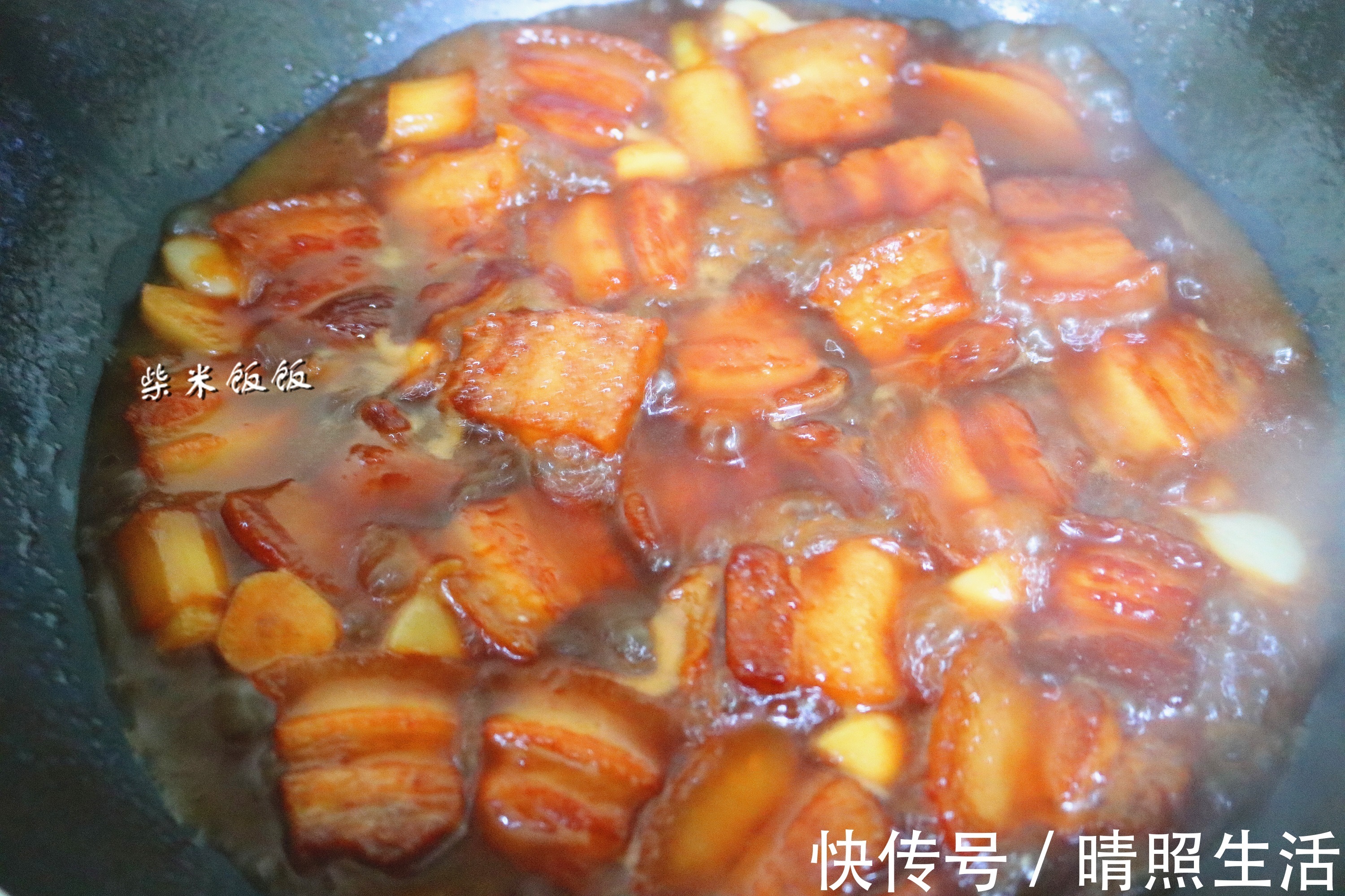 做法|红烧肉，我喜欢这做法！不用香料不用炸，颜色红亮，好吃不油腻