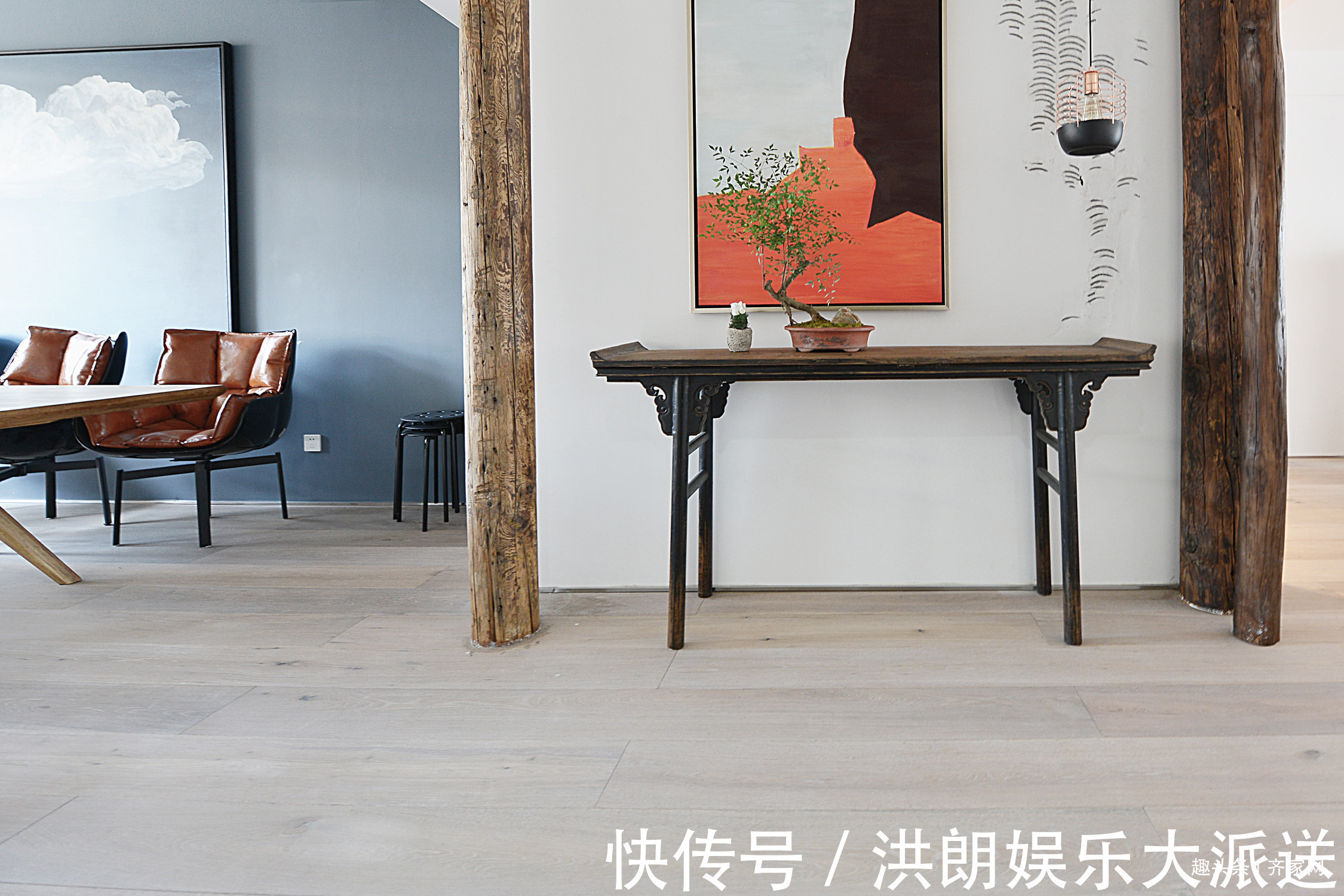 布艺|120平北欧风,简约布艺,木质为主的家具,仓古门的个性,自然美