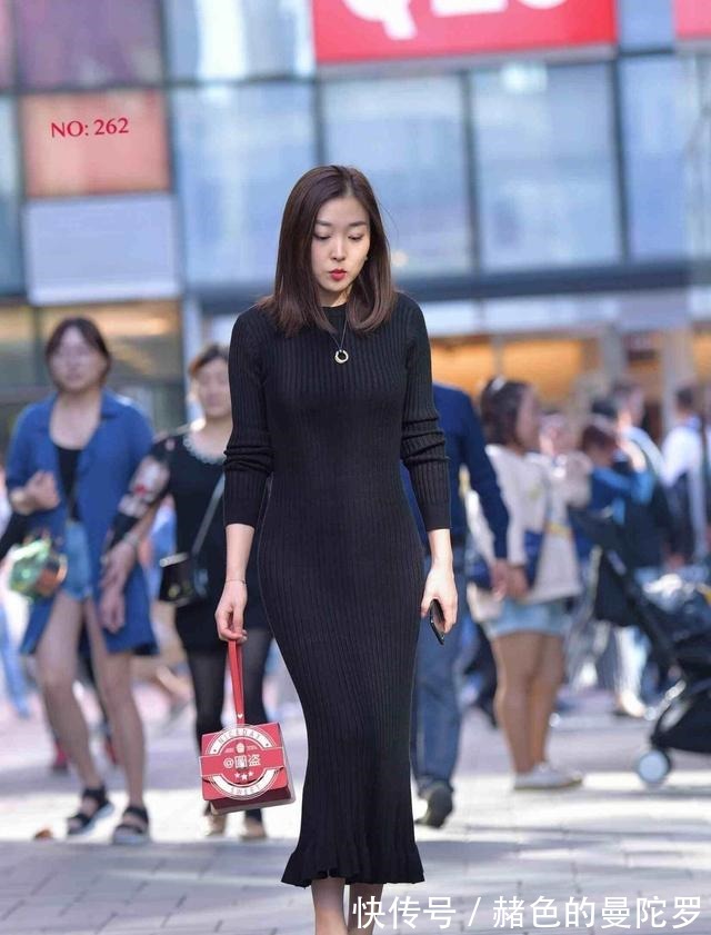 a495 时尚耐穿的包臀裙穿搭尽显可爱淑女风,带来别样的风情,高挑显瘦!