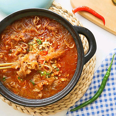 酱香羊肉粉丝煲
