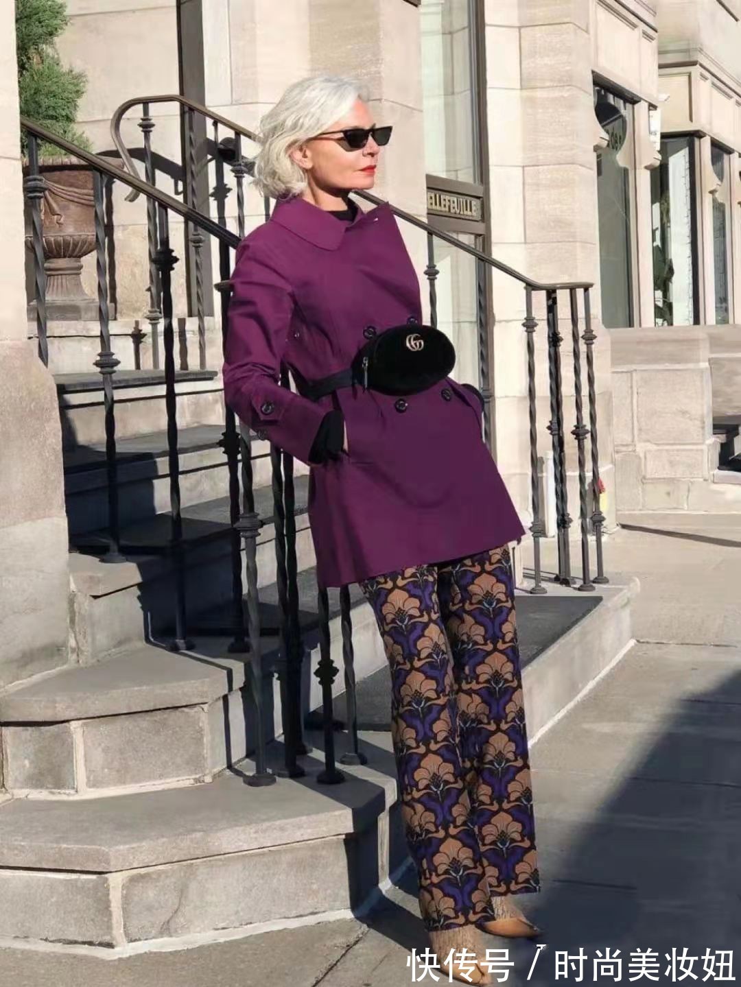 奶奶|这位50岁奶奶太会穿,靠穿搭打造高级风,年过半百也美得出众