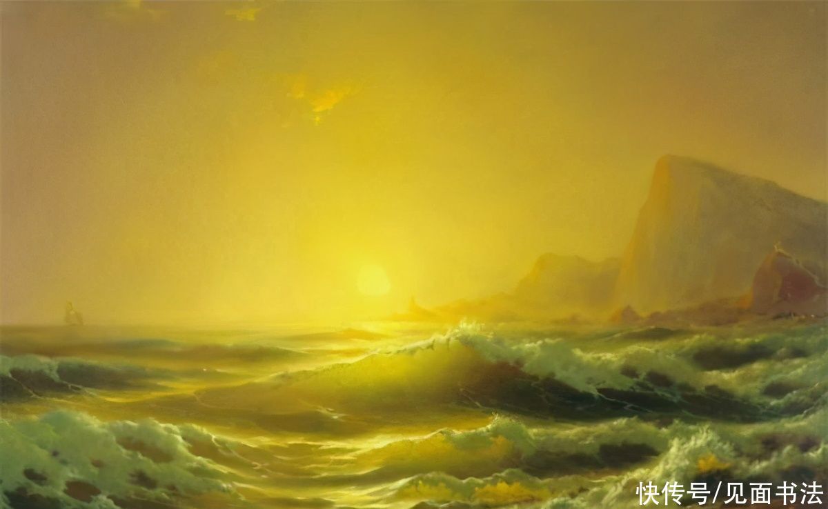  绘画|「愙斋书法」George Dmitriev海景绘画作品