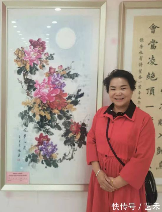 书画艺术!书画艺术家张英--文采炳焕 金壶墨汁