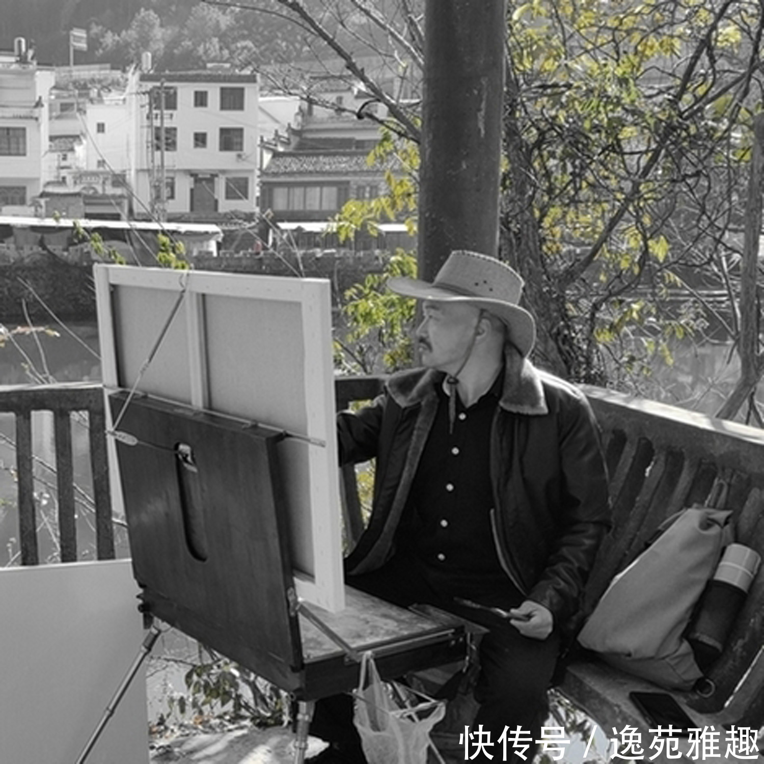 有限公司!中国油画创作研究院写生创作基地在婺源揭牌成立