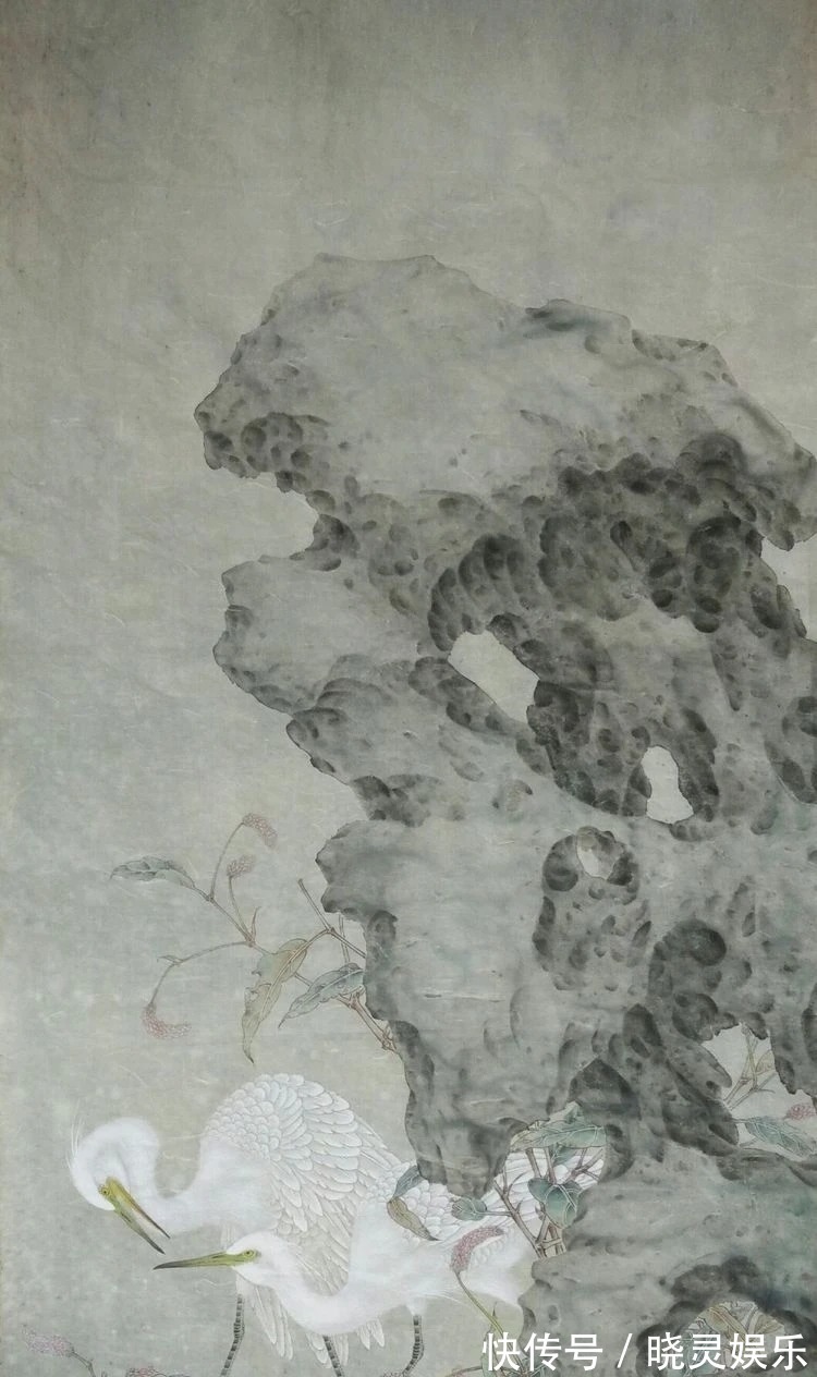 花鸟画$陈建强的花鸟画造境唯美,引人踏入清雅之境