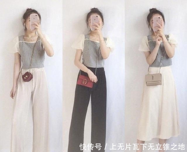 夏季穿搭不发愁,推荐1组舒适清凉搭配,每一套都可以照着穿