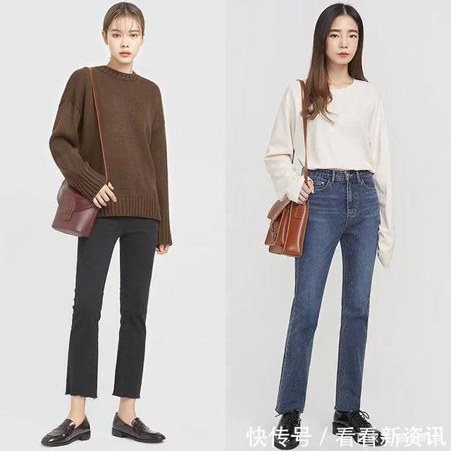 气场|秋冬流行的九分裤,更适合这样的通勤风搭配,显高又能提气场