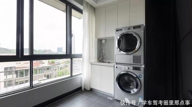 装修|房子装修不要把洗衣机放阳台上,外国家庭都放这里,不得不夸聪明!