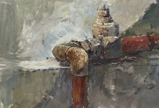 写生@"外师造化 中得心源" :20级象贤中学美术生沙湾古镇写生作品汇报展