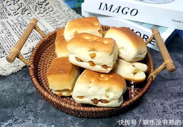 糖渍|这款面包真不错，一次发酵简单又味美，香甜松软孩子也喜欢
