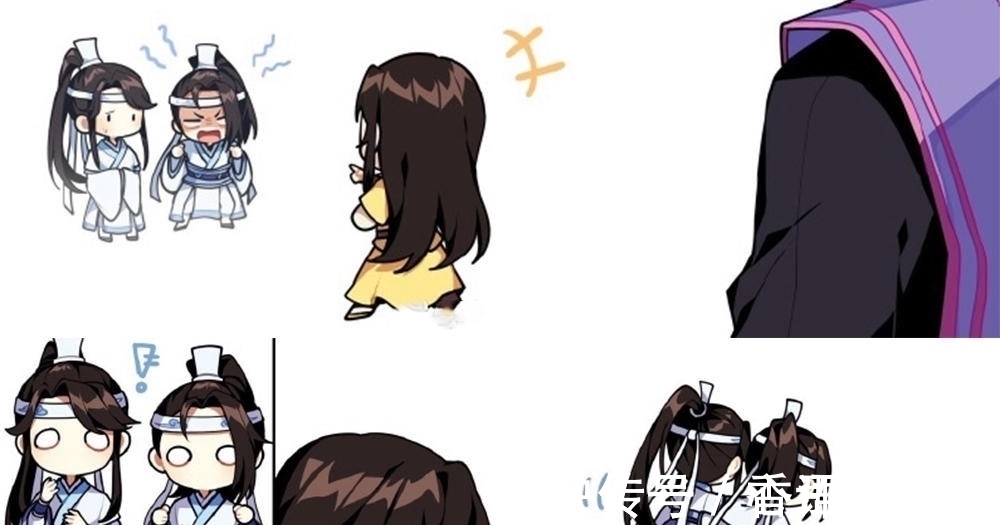 小朋友!《魔道祖师》金凌调皮恶作剧,又被舅舅教训了,忘羡选择看热闹!