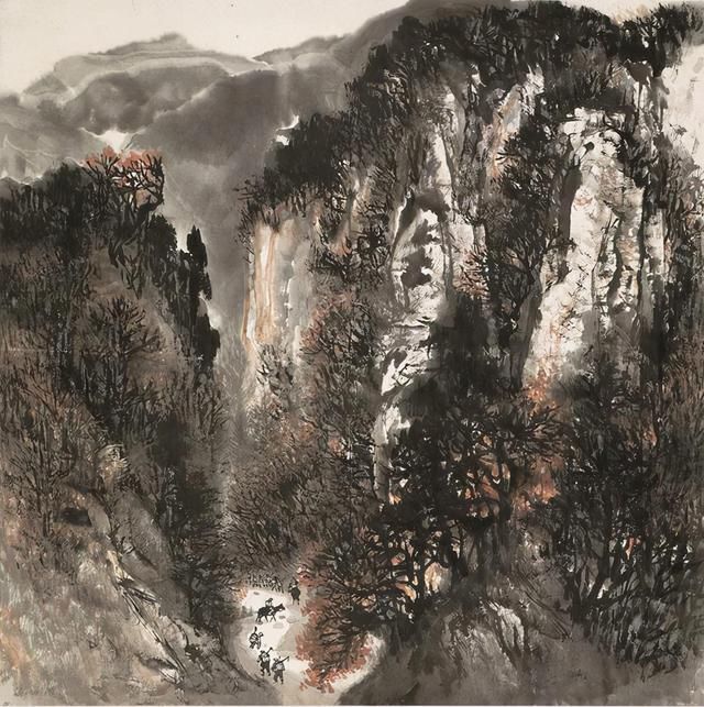 陕西$出长安--陕西中国画作品巡展(北京站-中国美术馆)作品