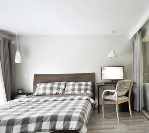 楼梯|50㎡工业风复式小户型,超大视野,简约舒适新风尚