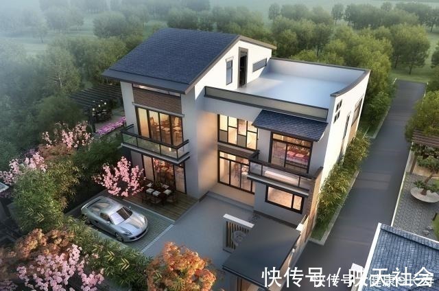 中国传统文化|别墅设计农村新中式别墅,追求高品质生活,打造休闲娱乐空间!