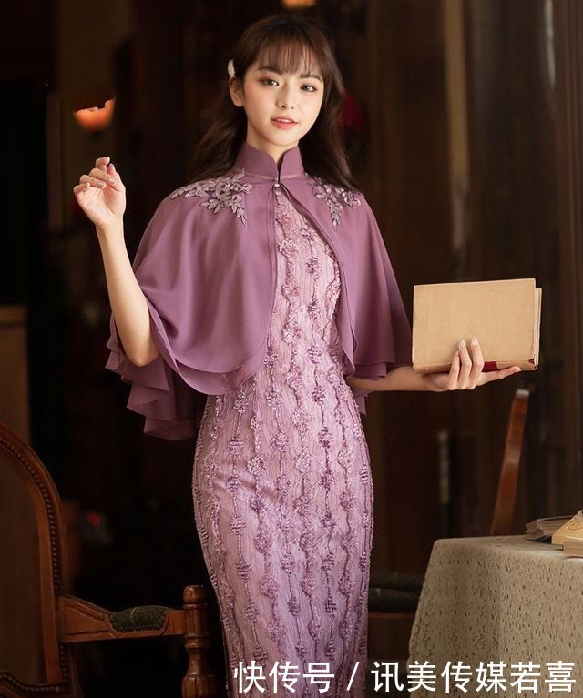 “A字裙”过时了，今年开春流行的是“旗袍”，这也太美了吧