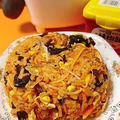 #暖冬酱在手，嗨吃部队锅#韩式拌饭