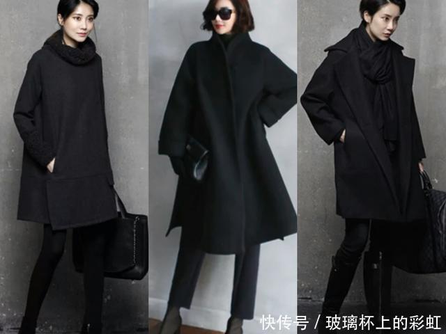 说真的,秋天穿黑色极简风的你,美得太高级
