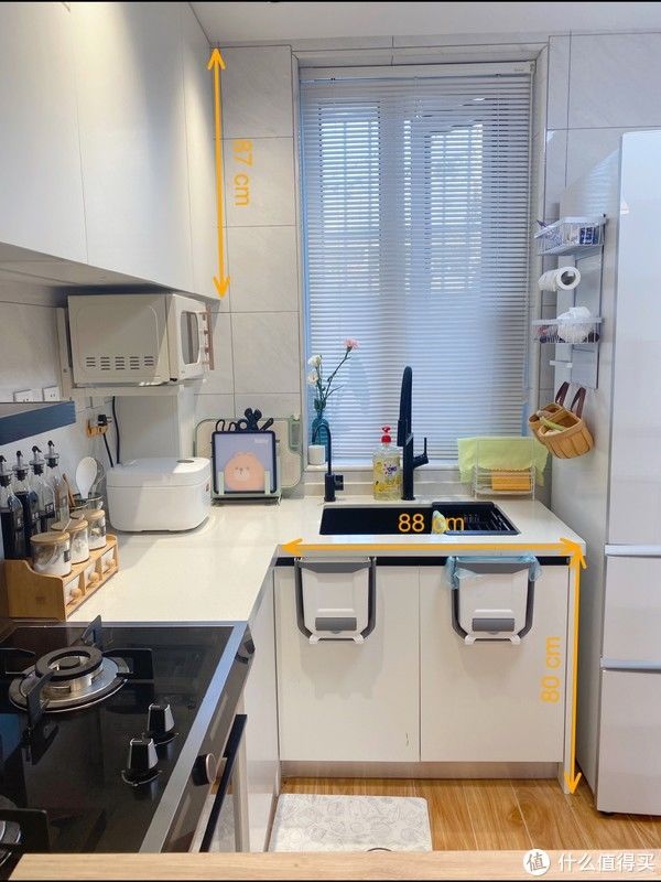 旗舰店|爆改43平小户型，开放式厨房装修细节大放送（下）