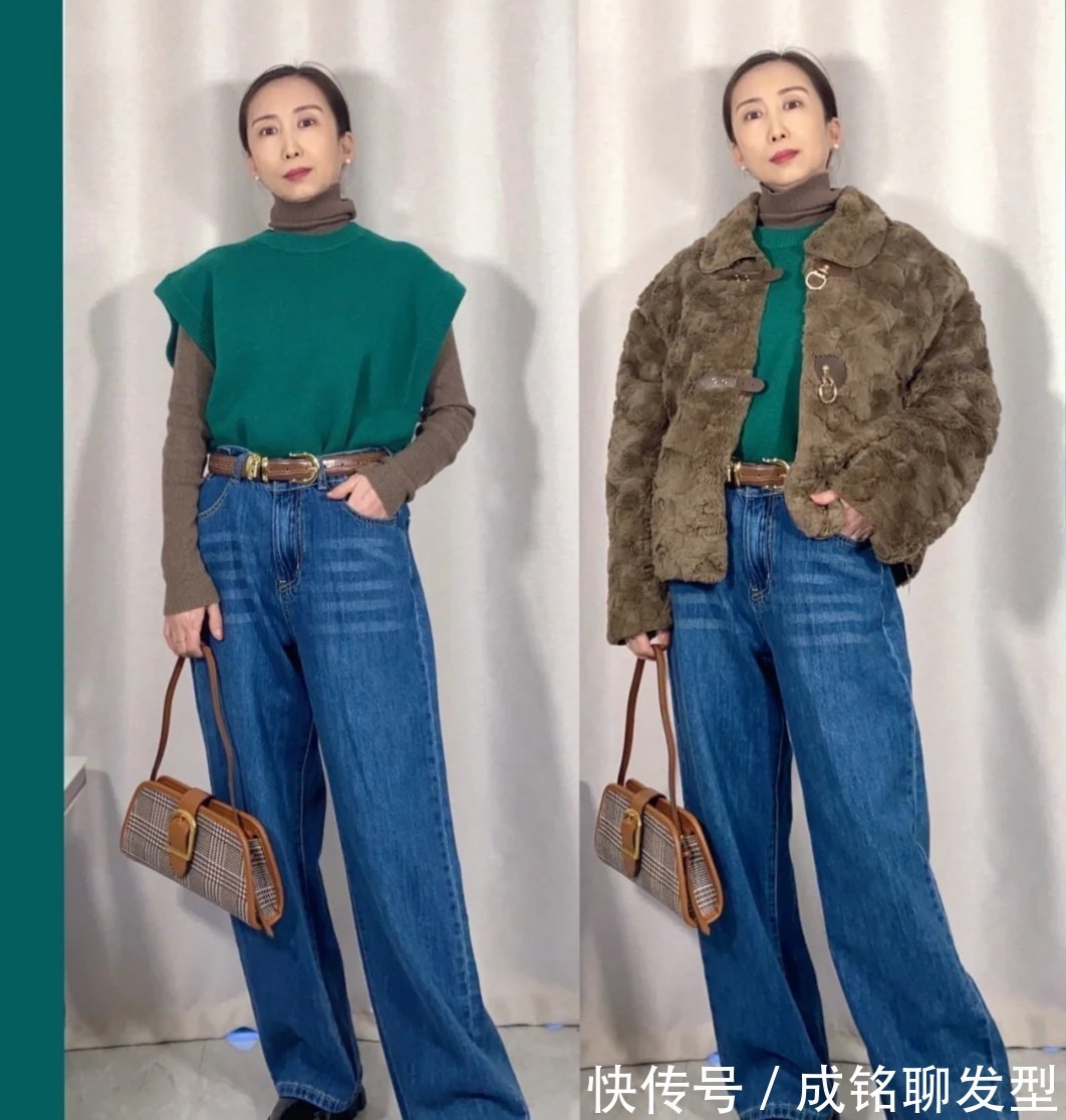 短靴|年龄大不是借口,衣服搭配好照样年轻漂亮,这位博主的穿搭学一下