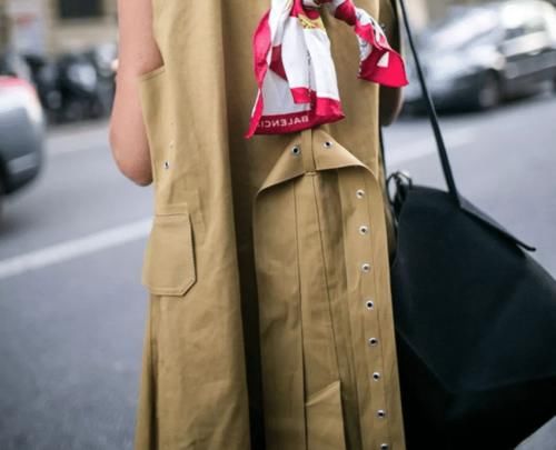 一条丝巾的5种“时髦系法”，让你时髦显瘦不撞衫！