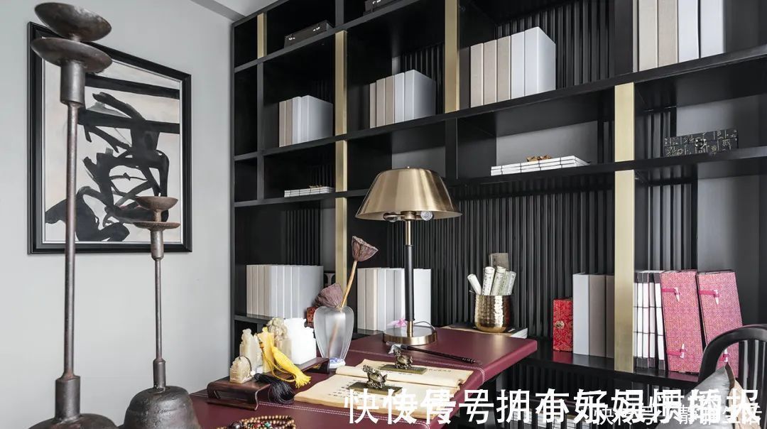 挂画|145㎡现代新中式风,全屋淡雅柔美,时尚又有韵味