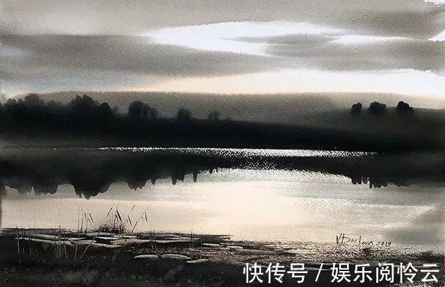 屏保$充满仙气的水彩画,每一张都可以用来做屏保!