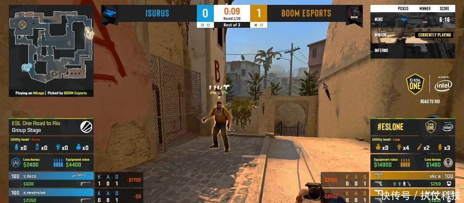 加时阶段|CSGOBOOM成南美洲赛区霸主，ESL三战全胜，积9分位列小组第一