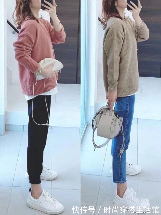 “毛衣+裤子”怎么穿才好看?掌握这3个搭配技巧,减龄好看显气质