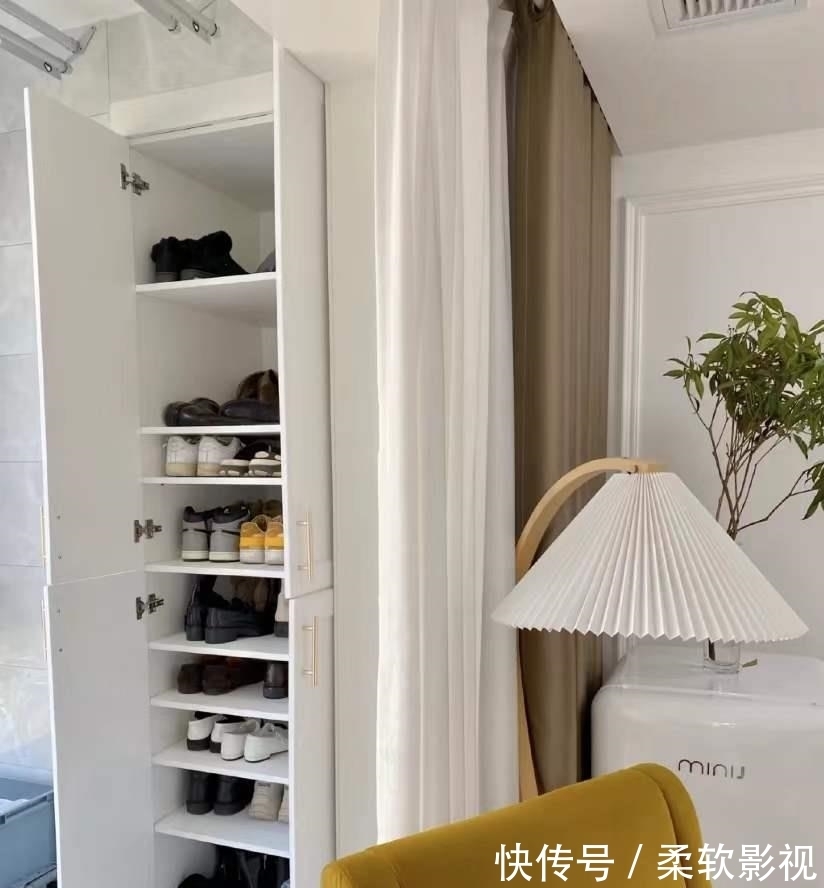 柜子|安徽90后夫妻,因太会布置而走红,把83㎡装得堪称收纳教科书