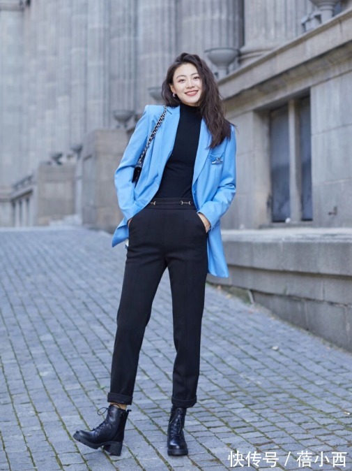九分裤|穿西装外套别总是配裙子,搭配这些裤装更高级时髦,梨型身材必入