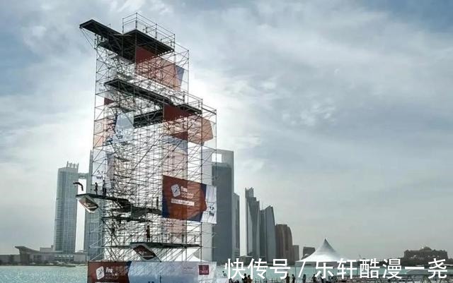 王涵|全红婵海边踩点!一身卡通元素,跳台简陋惹争议,竟然要爬扶梯