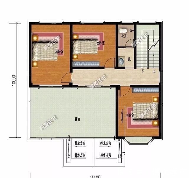 客厅|面宽相同的两栋三层别墅，配上完工后的效果，没有人看完不夸！