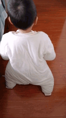 |搞笑笑话,动图:大哥是从阿三那边进修了吧!