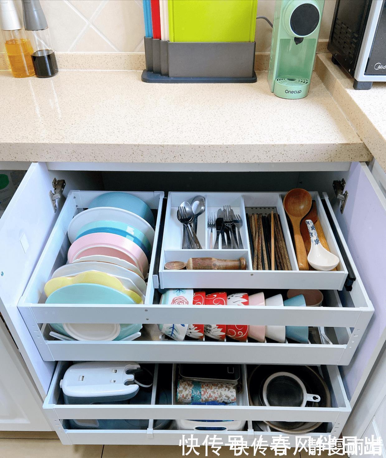 抽屉|房子住久了才发现,做到厨房这3点细节,用起来干净又舒适!
