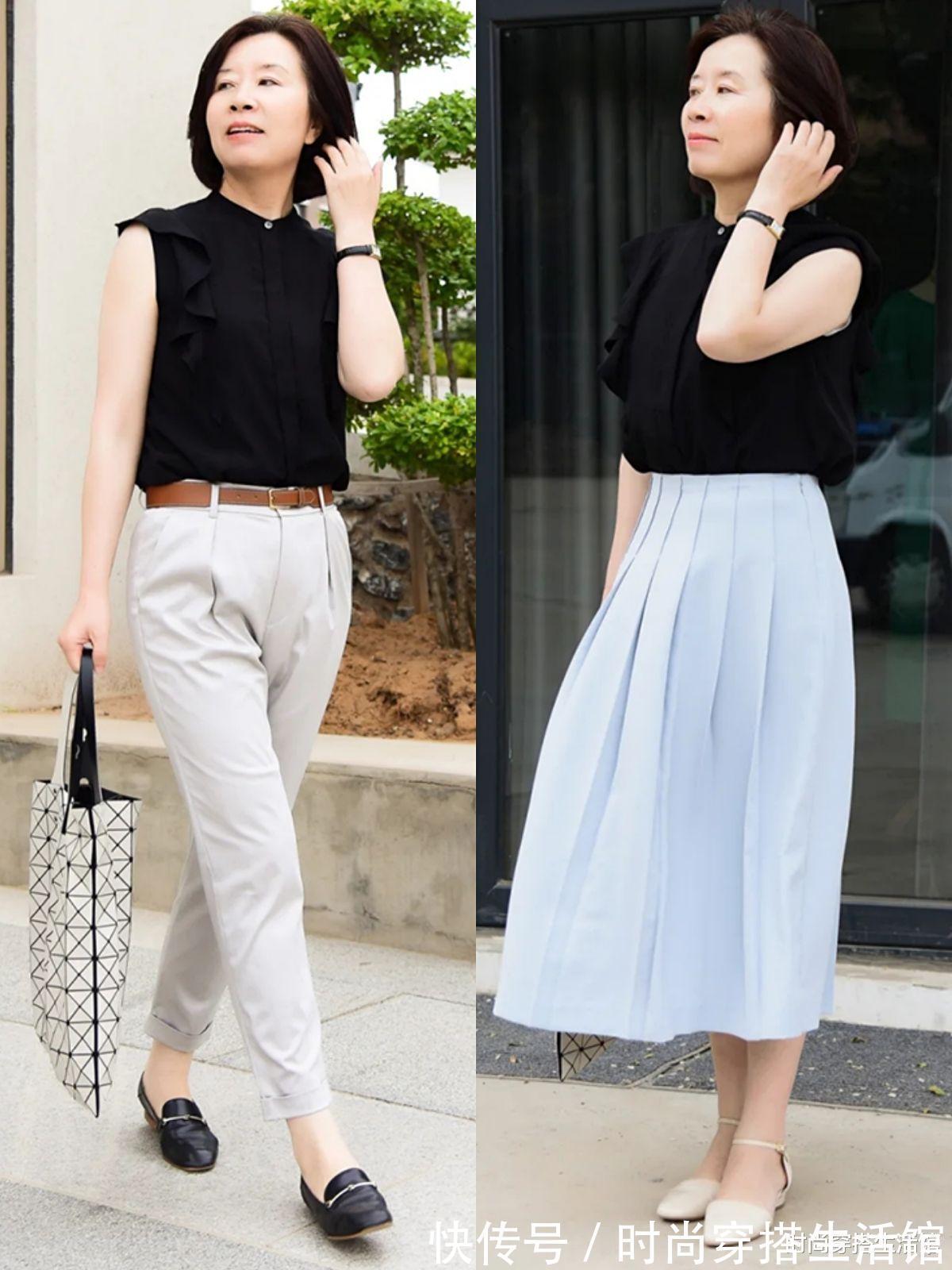 气质|60岁女人夏季“白裤子”别乱穿,注意这4个细节,轻松穿出好气质