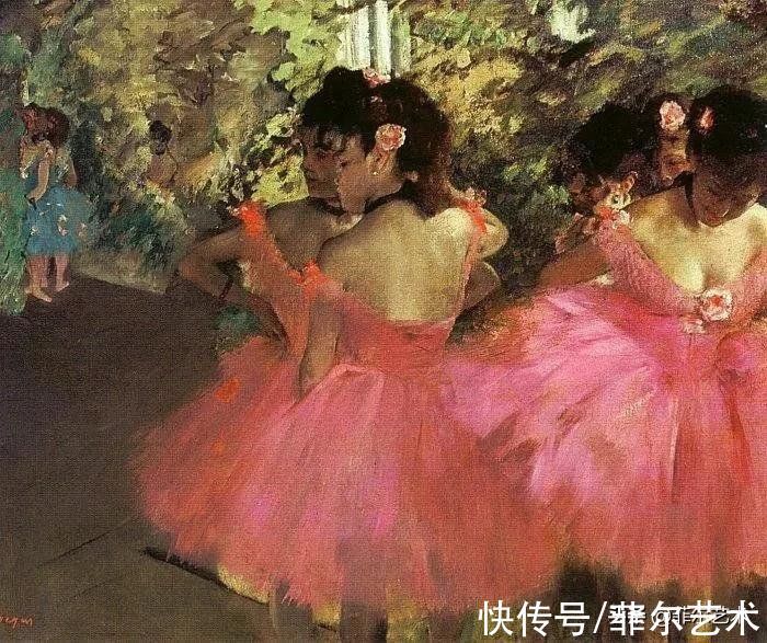 安格尔$法国艺术大师埃德加·德加舞女125幅油画作品,美翻了