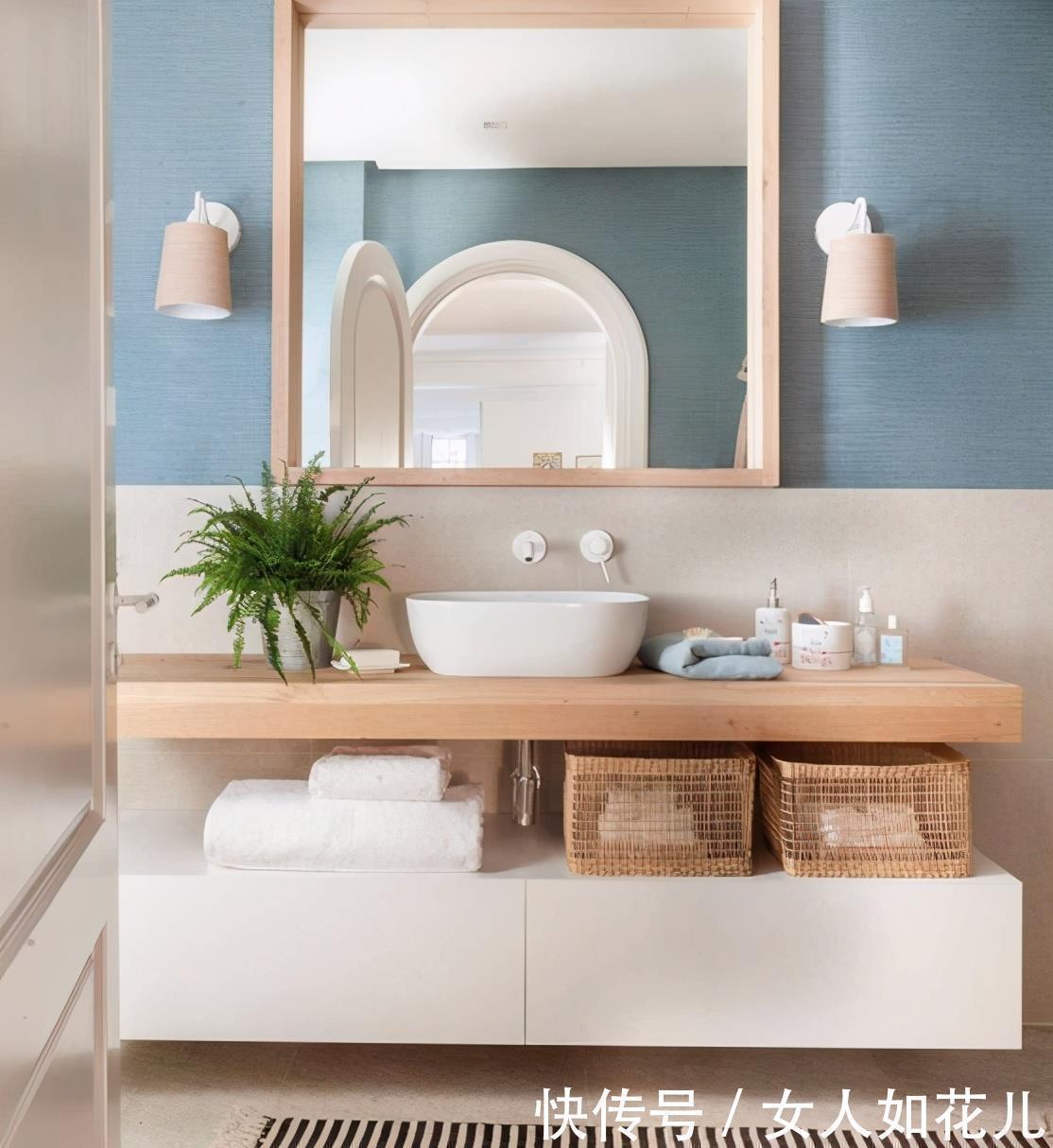 隔板|装了多套卫生间才知道,浴室别再装洗手柜了,学学我家的吧