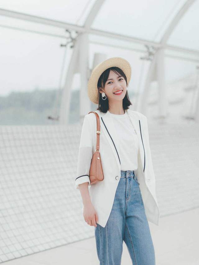 西服|穿搭不用高级标配,只要会搭配T恤和长裤一样好看,还很显气质