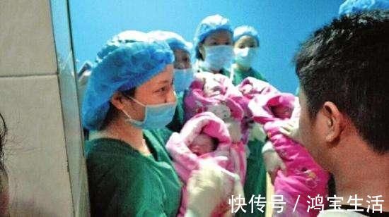 多胎妊娠|90后新手妈妈生下四胞胎,看到孩子之后,医生这下有福气了