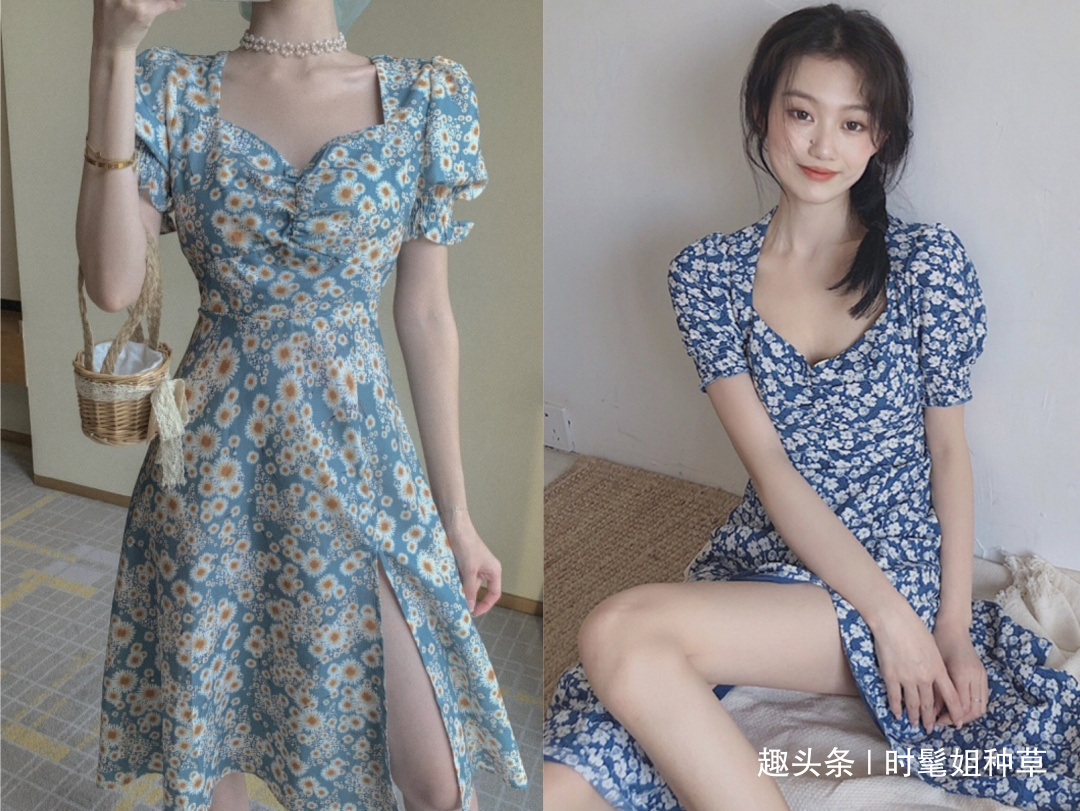 小碎花 穿碎花裙不要跟风,注意3个小细节,能显得更有活力,多一些洋气