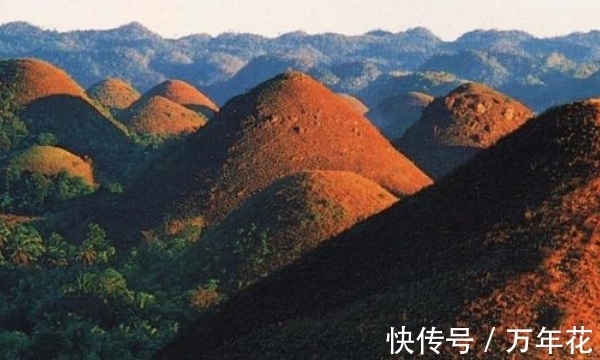 山峰群|菲律宾最奇特的山峰群，不长树只长草，每到夏天就会变成巧克力山