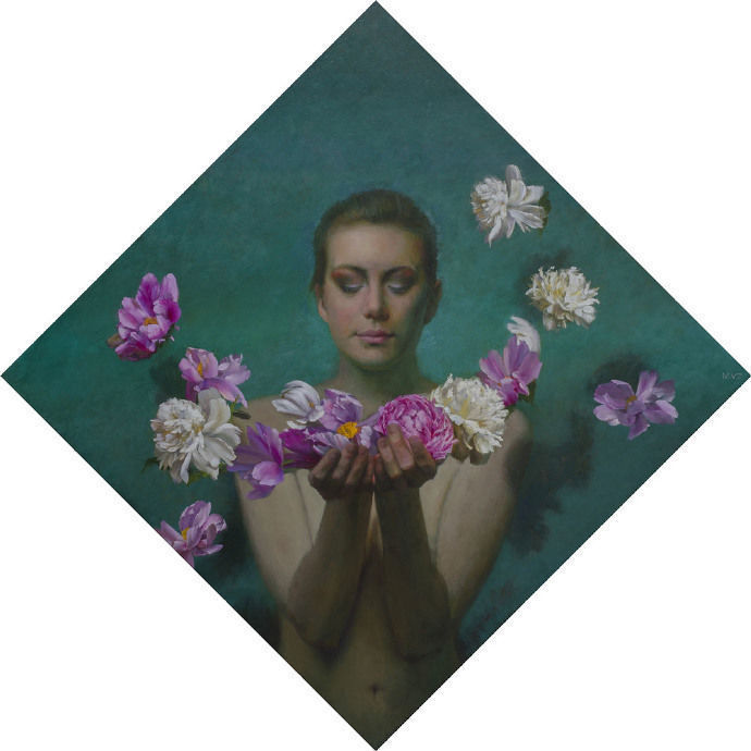 艺术家!色彩的情感表现,美国艺术家迈克尔的绘画作品