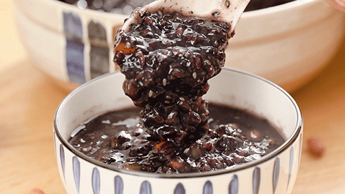 黑米|养生粥我只服它!补血养颜、头发乌黑,在家3步就搞定!