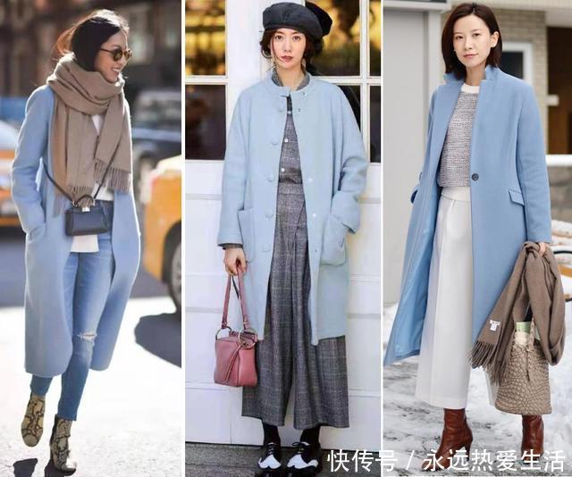 讲真,大衣就该这样穿,她们的搭配套路简约有气质,越看越耐看