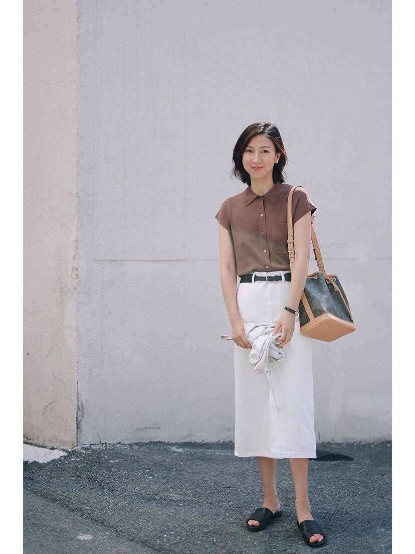 级别|堪称教科书级别的搭配，减龄又气质，40+的最佳搭配了